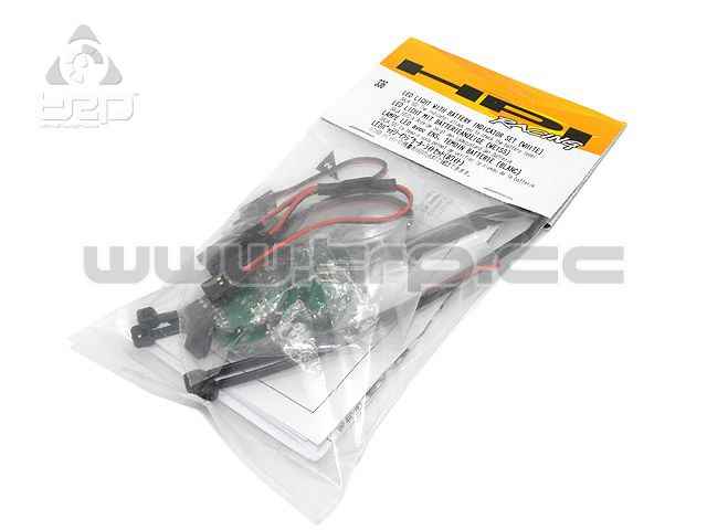 Hpi Baja 5B Led light With Battery Indicator set (White) - imagen 1