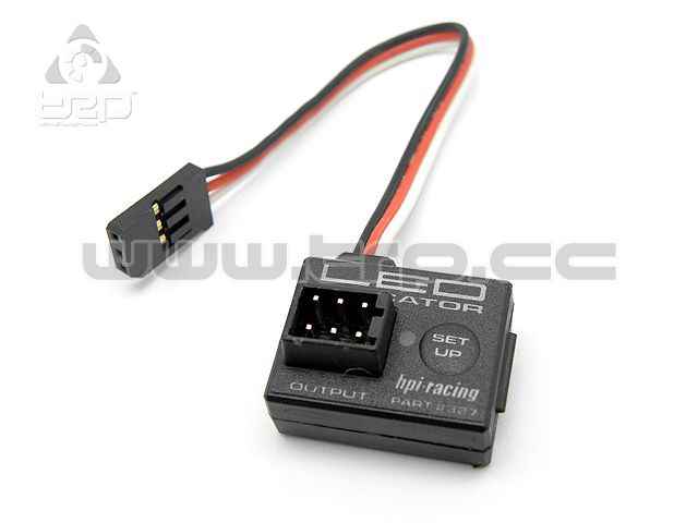 Hpi Baja 5B Led light With Battery Indicator set (White) - imagen 3