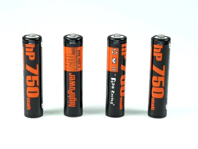 PN Racing High Power 750mah Ni-MH AAA batteries (4pcs)