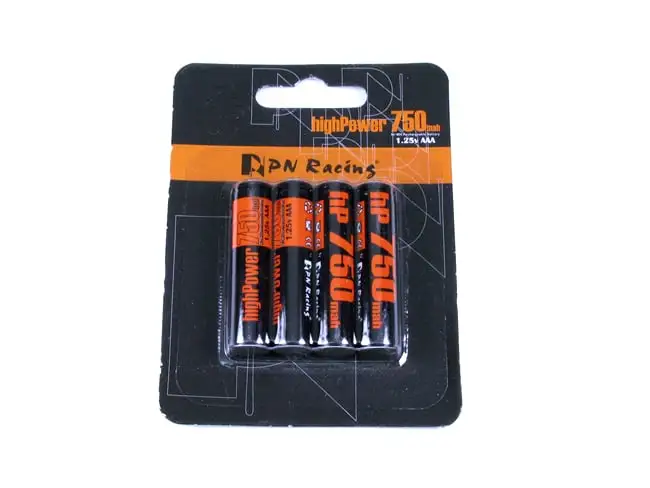 PN Racing High Power 750mah Ni-MH AAA batteries (4pcs) - imagen 1