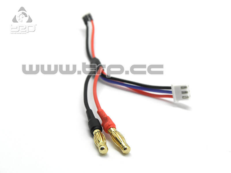 Lipo charger cable 4mm Balancer - imagen 1
