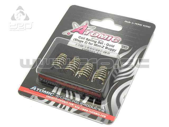 Kyosho MiniZ Buggy Coil Spring Set-Gold Stage 1 - imagen 1