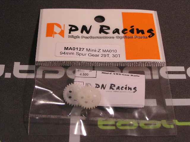 29T and 30T sprockets for 94mm Pn Racing for Kyosho MiniZ AWD