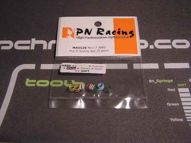 Springs for Kyosho MiniZ AWD 4x4 - ProII (5 pairs)