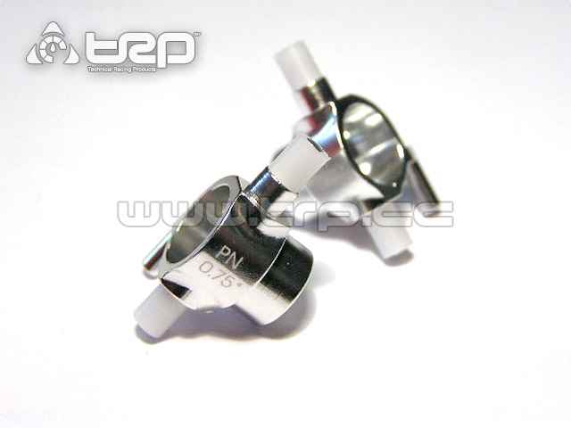 Camber 0.75 aluminum knuckle Silver Kyosho MiniZ AWD