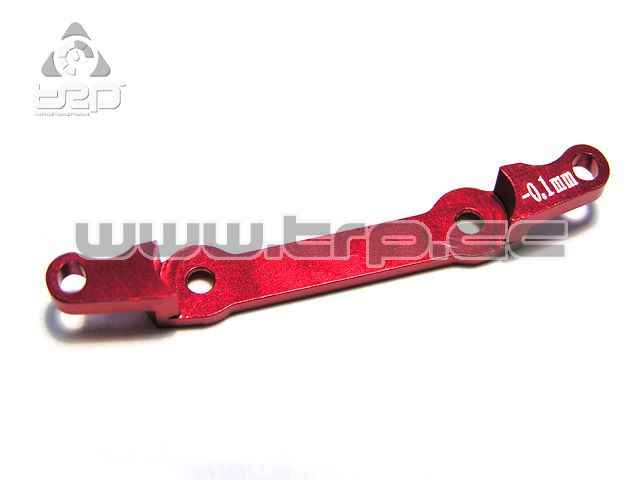GPM Aluminium Rear Bar Toe Out -01 for MiniZ AWD 4x4 (Red)