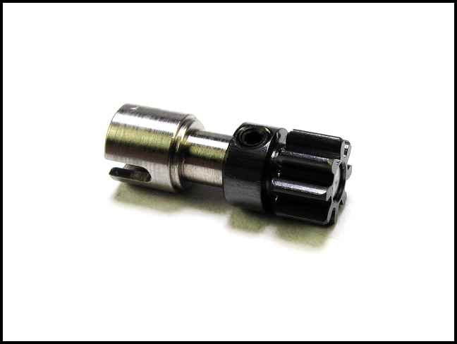 Kyosho MiniZ Buggy Front Axle and Pinion Aluminum 7075 - imagen 4