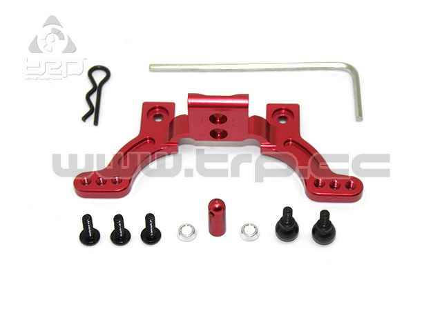 Kyosho Mini-Z Buggy Aluminum Rear Shock Stay (Red)