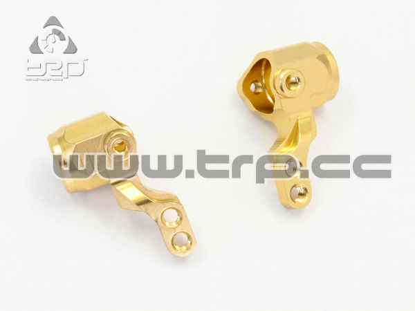 Kyosho MiniZ Buggy Aluminum Knuckle Set Front (Gold)