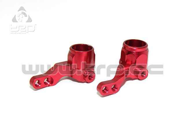 Kyosho Mini-Z Buggy Aluminum Knuckle Set (Red) - imagen 2