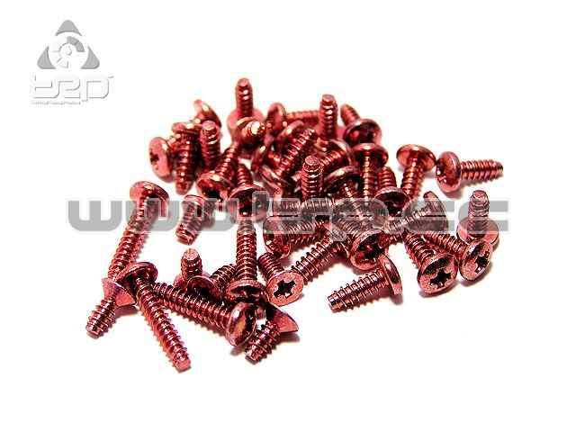 Complete screws SET for Kyosho MiniZ F1 (Red)