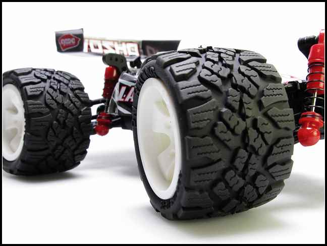 Kyosho MiniZ Buggy Monster-style tires by PN Racing - imagen 2