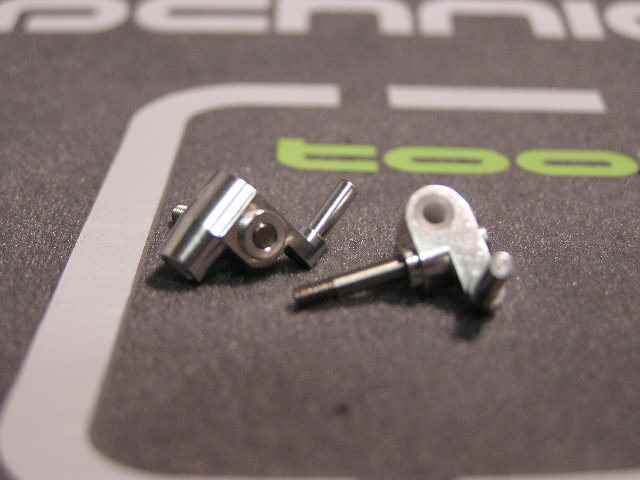 Aluminum steering knuckle for MiniZ MR02/MR15 2gr Silver
