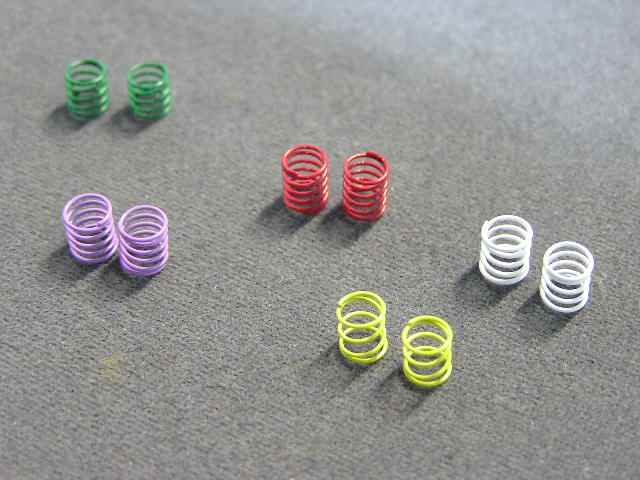Front springs for Kyosho MR02 - 5 stiffness levels