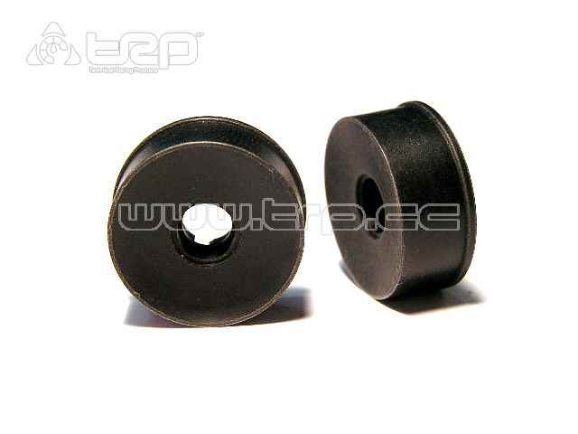 F+2 MiniZ MR02 20mm CNC Black Wheels