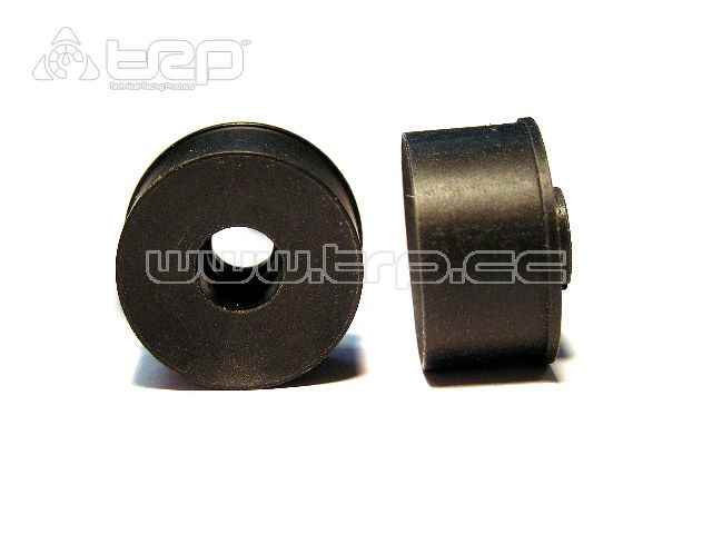 R+2 MiniZ MR02 20mm CNC Black Wheels