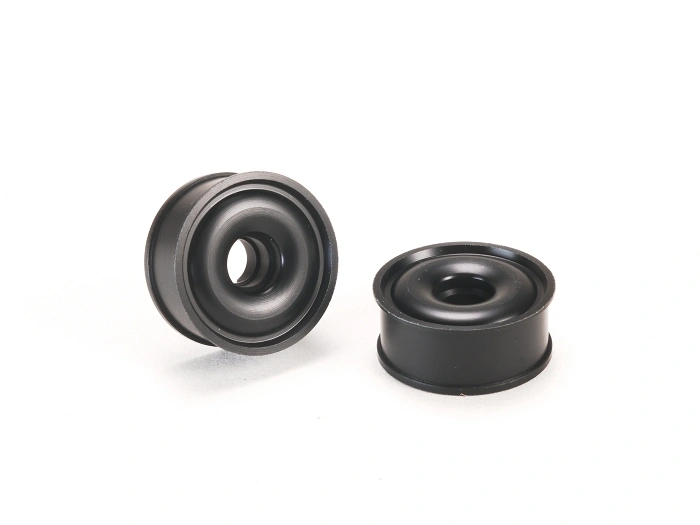 PN Racing Wheels 8.5 X 20mm F1 MiniZ 2wd CNC BLACK Flanged