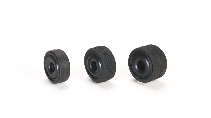 PN Racing Rims 11 X 20mm R2 MiniZ 2wd CNC BLACK Flanged - imagen 1