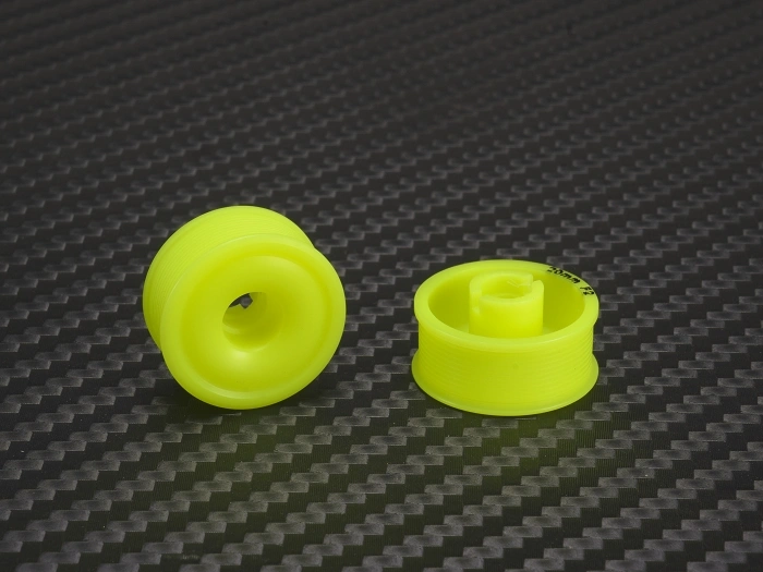 PN Racing Rims 8.5 X 20mm F2 MiniZ 2wd CNC YELLOW Flanged