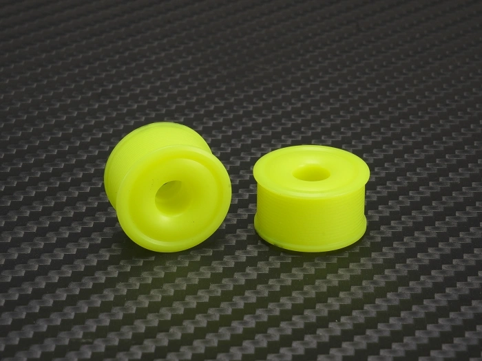 PN Racing 11 x 20mm R1 MiniZ 2wd CNC Yellow Flanged Wheels