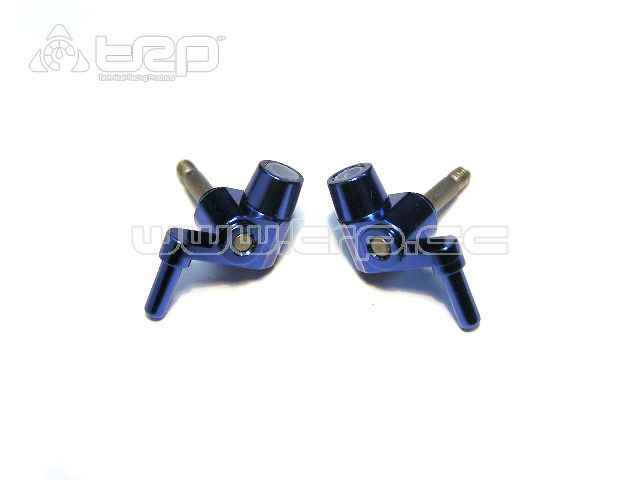MiniZ MR015/MR02 2.5g Blue Front Steering Knuckles