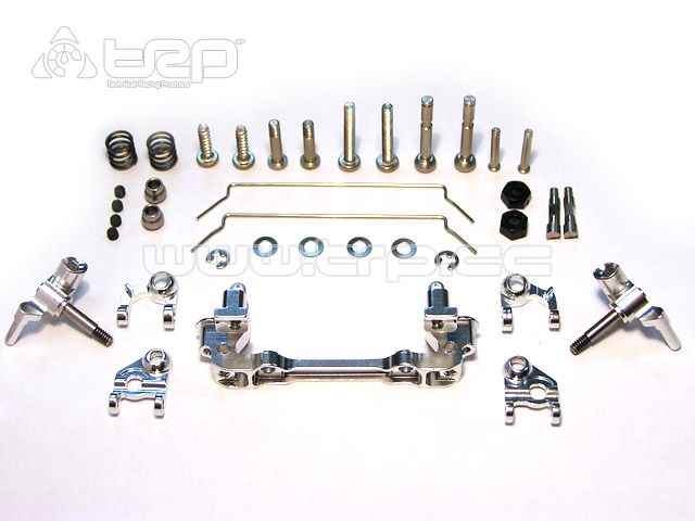 MiniZ MR02 Double Arm Front Suspension (Silver)