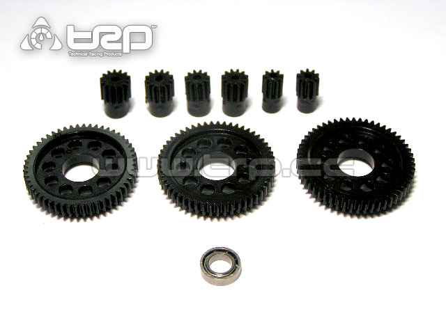 Pitch 64 Crown and Pinion Set + Rod for MiniZ
