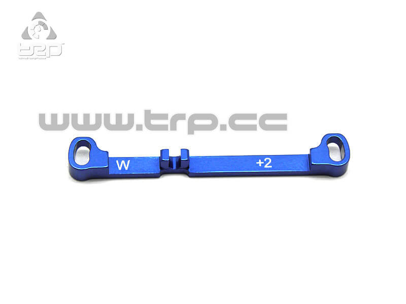 Steering Bar (Wide) Toe-in +2 Blue MiniZ MR03