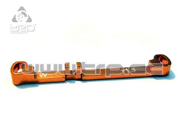 Steering Bar (Wide) Toe-in +1.5 Orange MiniZ MR03