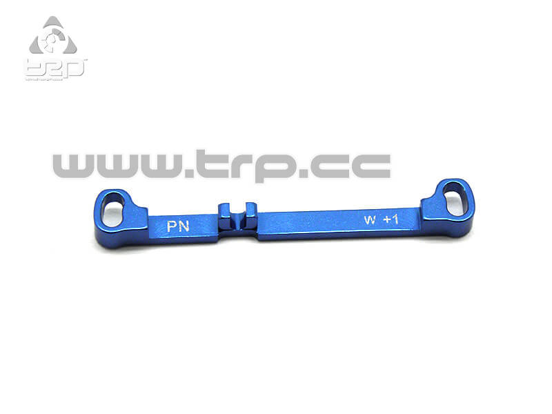 Steering Rod (Wide) Toe-in +1.0 Blue for MiniZ MR03