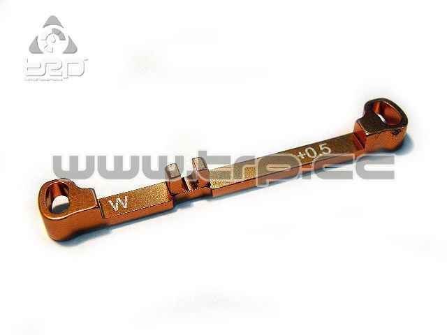 Steering bar (Wide) Toe-in +0.5 Orange MiniZ MR03