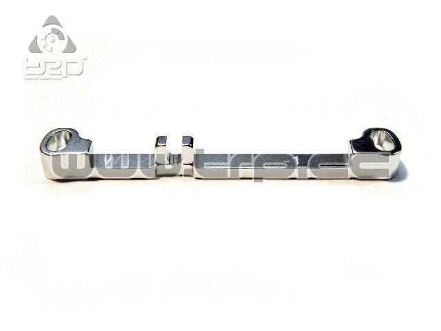 Steering Bar (Wide) Toe-Out -1.0 Silver MiniZ MR03