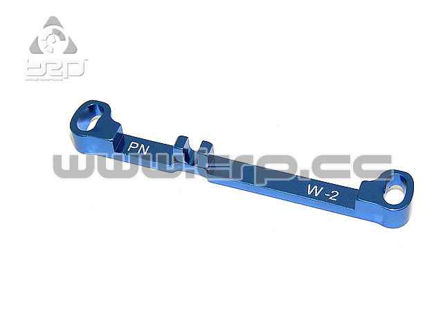 Steering Bar (Wide) Toe-Out -2.0 Blue MiniZ MR03