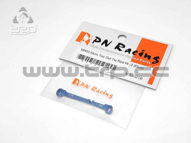 Steering Bar (Wide) Toe-Out -2.0 Blue MiniZ MR03 - imagen 1