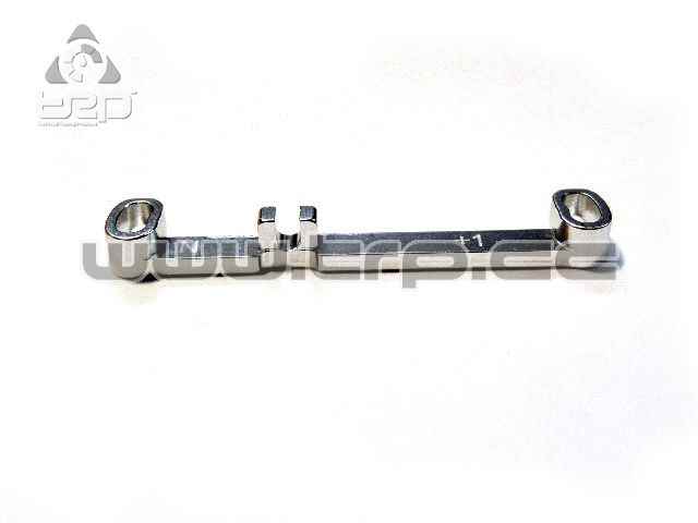 Steering bar (Narrow) Toe-in +1.0 Silver MiniZ MR03