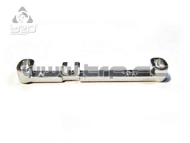 Steering bar (Narrow) Toe-in +0.5 Silver MiniZ MR03