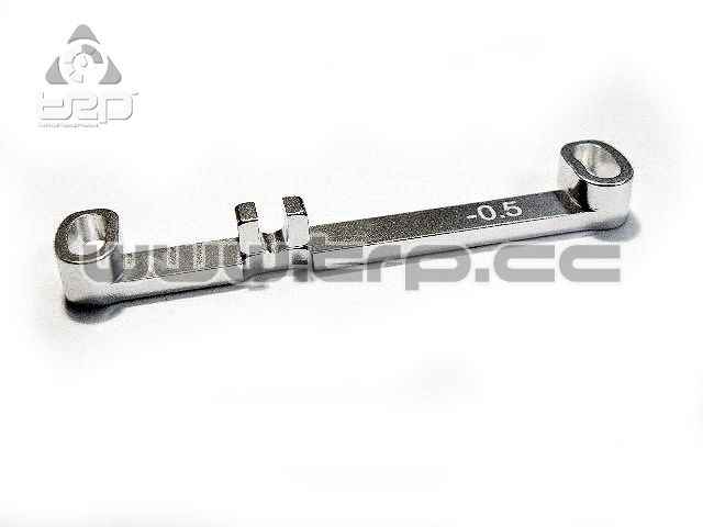 Steering bar (Narrow) Toe-Out -0.5 Silver MiniZ MR03