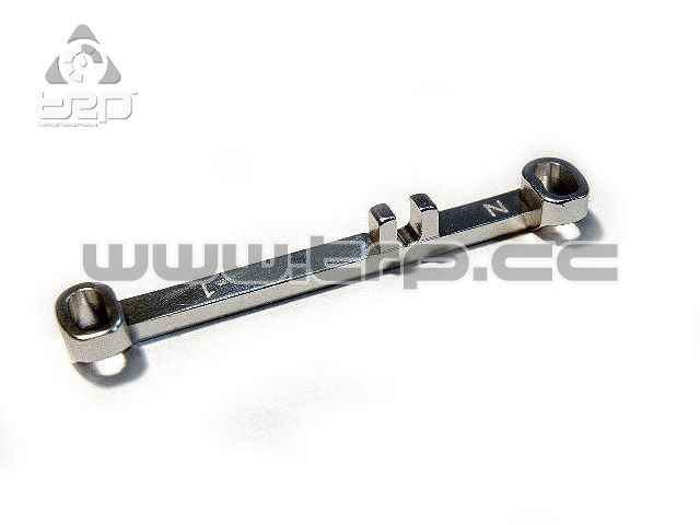 Steering Bar (Narrow) Toe-Out -1.0 Silver MiniZ MR03
