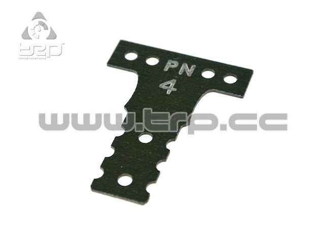 Fiber plate hardness #4 for Mini-Z MR03 MM G10 Black