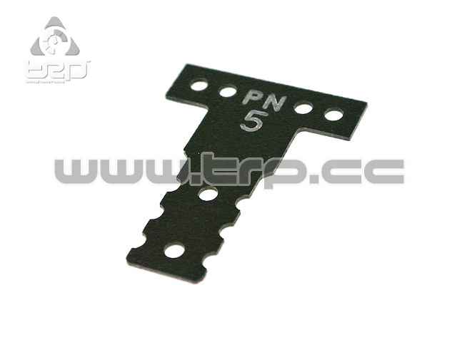 Fiber plate hardness #5 for Mini-Z MR03 MM G10 Black