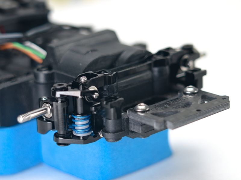 Kyosho MiniZ Double Arm Suspension v4 MR03/PNR2.5W Black - imagen 1