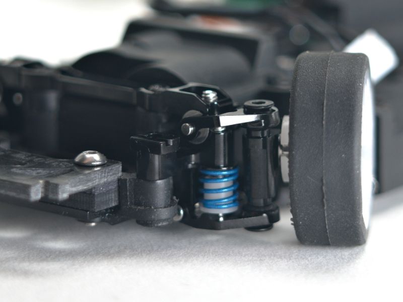 Kyosho MiniZ Double Arm Suspension v4 MR03/PNR2.5W Black - imagen 2