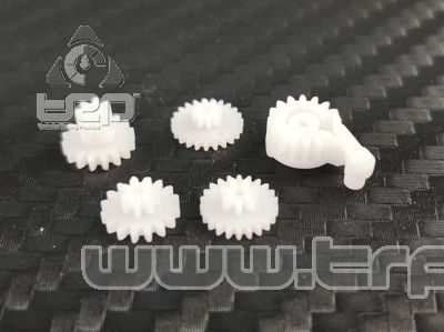MiniZ MR03 V2 Servo Pinions in Delrin