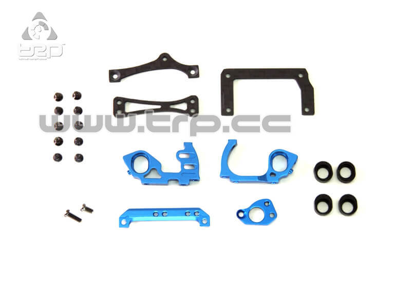 Kyosho MiniZ MR03 Engine Mount 98mm LCG v5 Blue