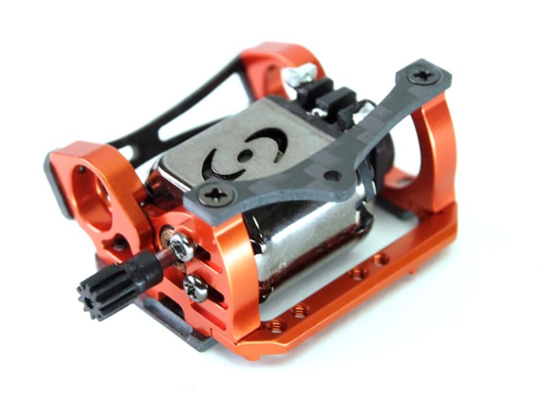 Kyosho MiniZ MR03 Engine Mount 98mm LCG v5 Black - imagen 4