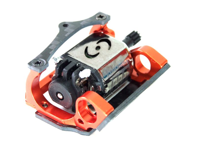 Kyosho MiniZ MR03 Engine Mount 98mm LCG v5 Black - imagen 5