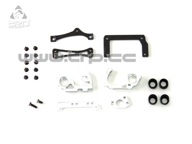 Kyosho MiniZ MR03 Engine Mount 98mm LCG v5 Silver