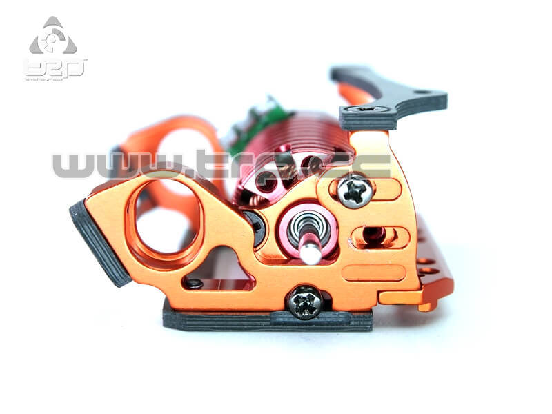 Kyosho MiniZ MR03 Engine Mount 98mm LCG v5 Silver - imagen 3