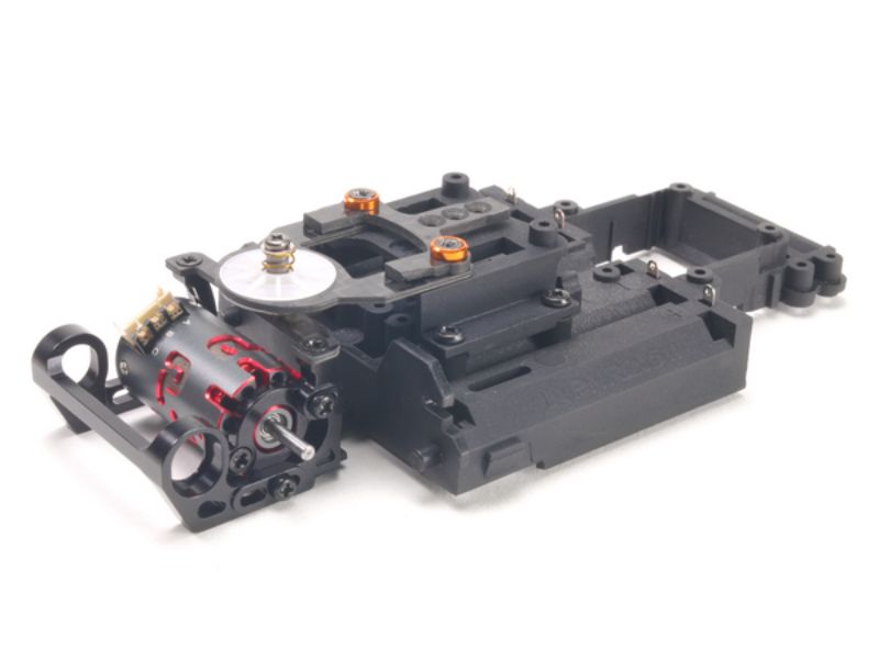 PN Racing Engine Mount V4, 94-98mm Black for Kyosho engine - imagen 2