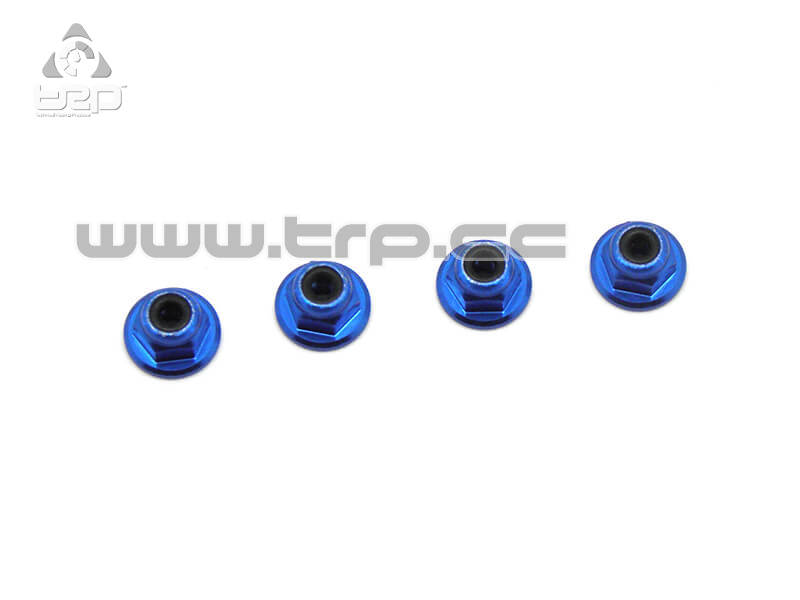 Tuercas de rueda para MiniZ M2 color azul en aluminio